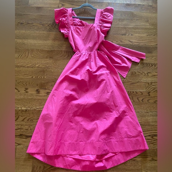 Hyacinth House Hot Pink Aspen Bow Midi - Picture 2 of 2